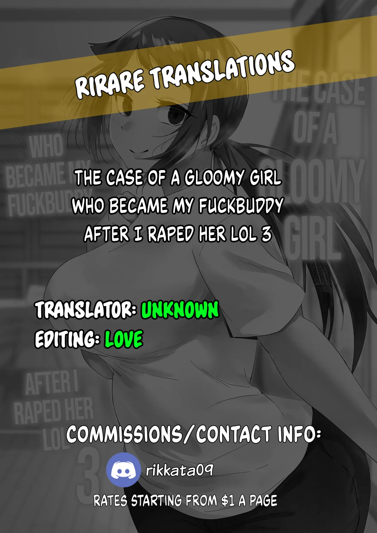 Hentai Manga Comic-The Case of A Gloomy Girl Who Became My Fuckbuddy After I Raped Her 3-Read-82